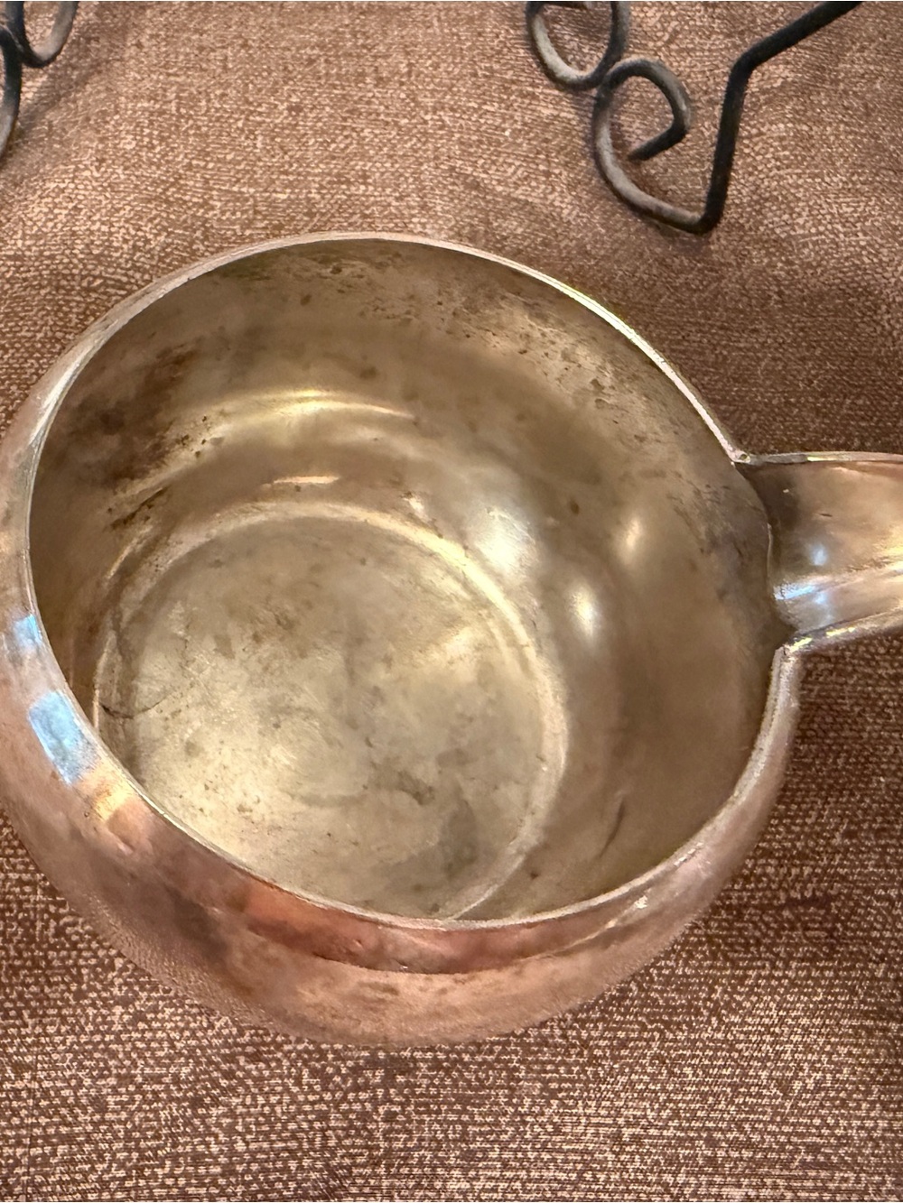 Vintage Silver Plated Creamer Pitcher - Shiny Silver - Picture 2 of 5